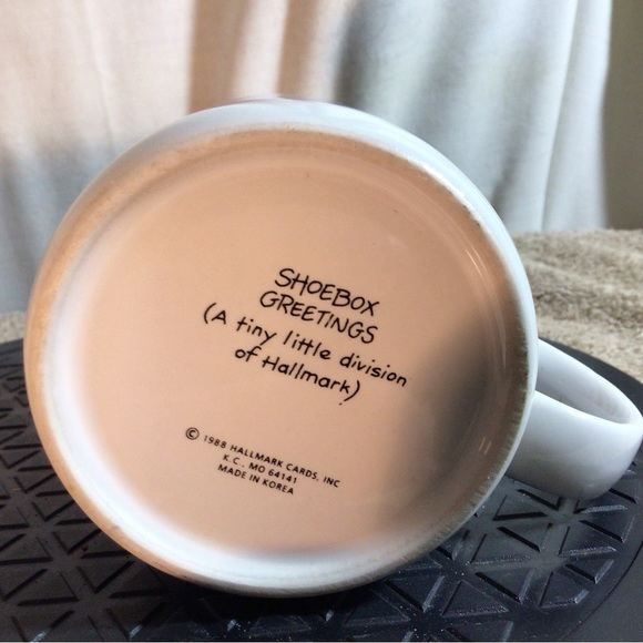 Vtg 1988 SHOEBOX GREETINGS Friendship Is For Friends Ceramic Coffee/Tea Mug - Picture 8 of 11